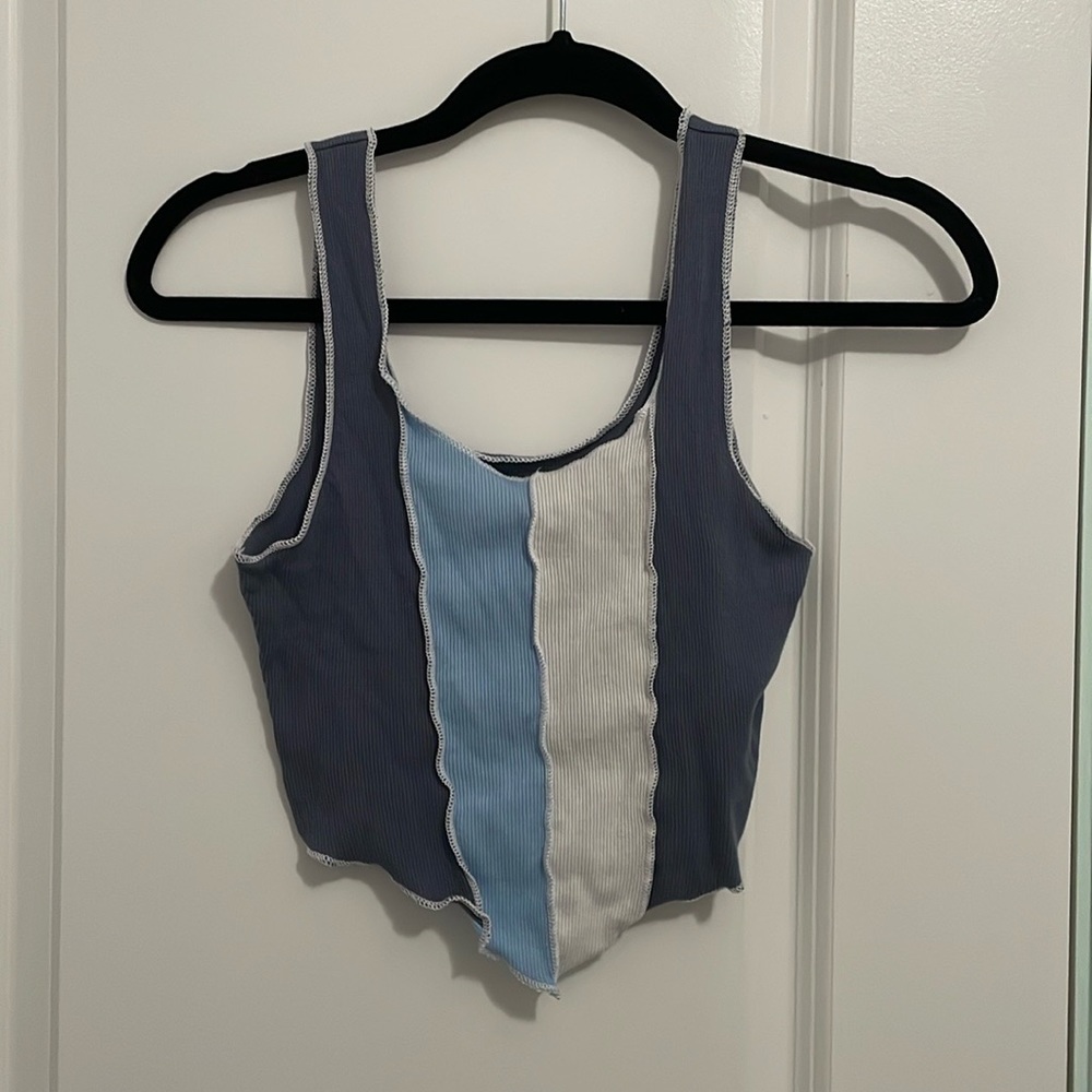 Blue Hollister Tank